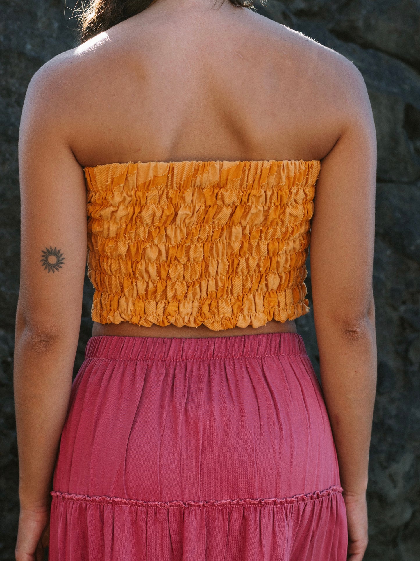 OLA TOP TANGERINE
