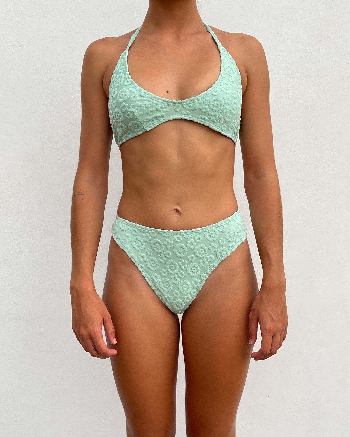 DOLPHIN FLOWER BIKINI BOTTOM